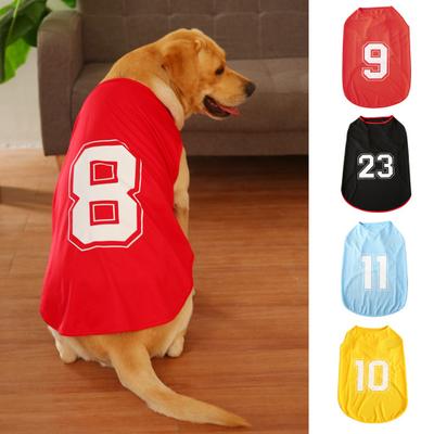 Vestito Estivo per Cani Comodo Traspirante Sottile Cani Medi Grandi Gilet Sportivo
