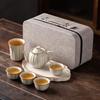 Changshengyuan Ru Kiln Style Portable Tea Set