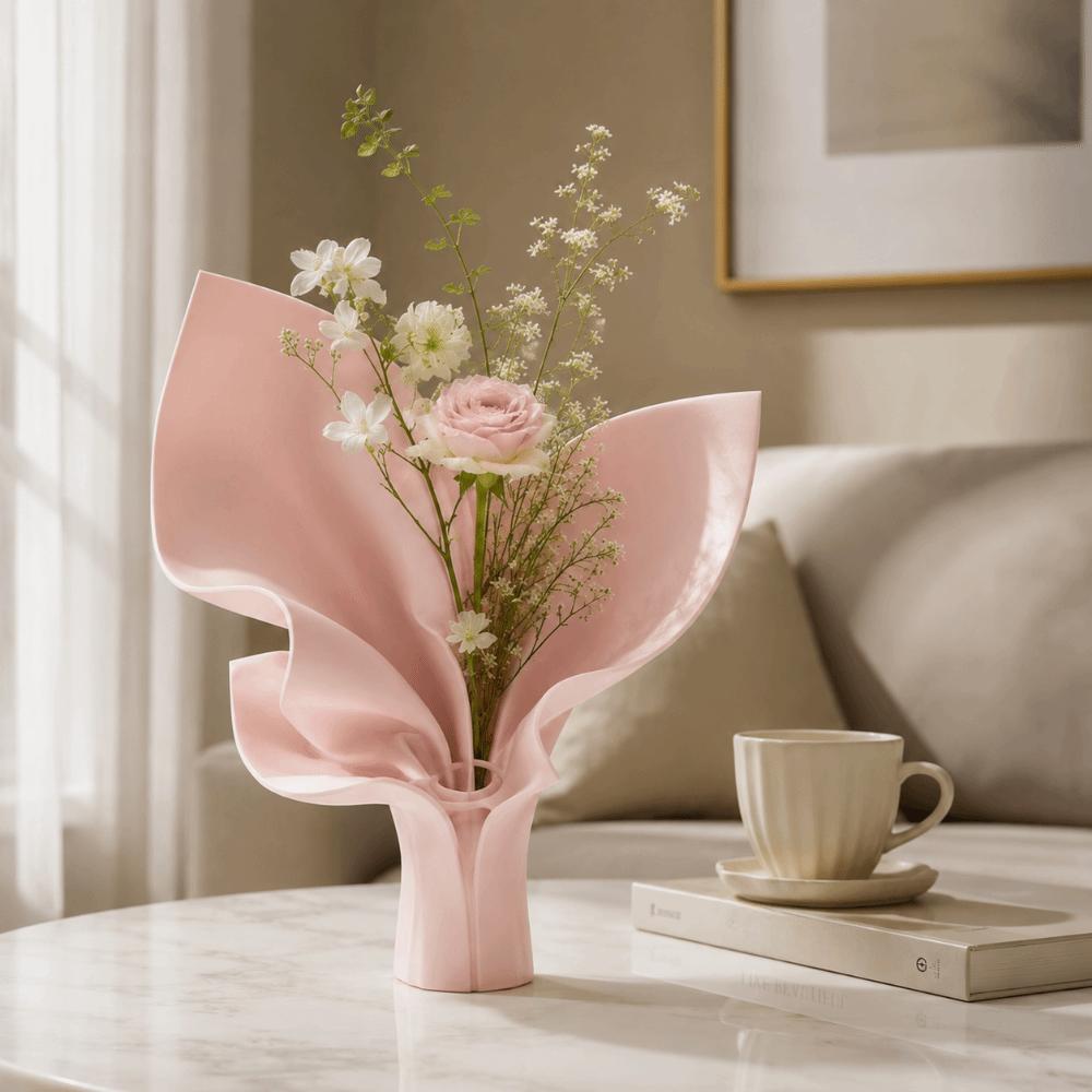 Nordic Style Flower Bouquet Vase 3D Printing Flower Display Container Desktop Ornament Table
