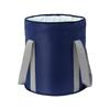 Portable Insulated Foldable Foot Bath Bucket - Travel-Friendly and Deep for Household Use