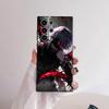 Anime T-Tokyo G-Ghoul Kaneki Phone Case For Samsung Galaxy S25 S24 S22 S23 Ultra S21 S20 Plus Frosted Non-Slip Full Soft Cover