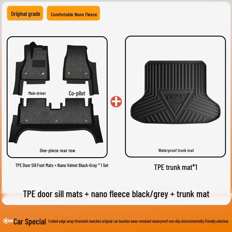 2026 Dongfeng Honda CRV TPE Waterproof Full Coverage Floor Mats