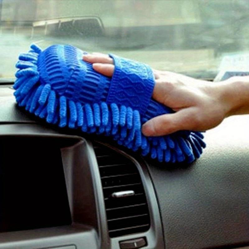 Čistiaca kefa Čistič Náradie Mikrovlákno Super Clean Čistiaca špongia na okná auta Ženilka Koral FleeceLátková Utierka Rukavice na umývanie auta Auto Wash