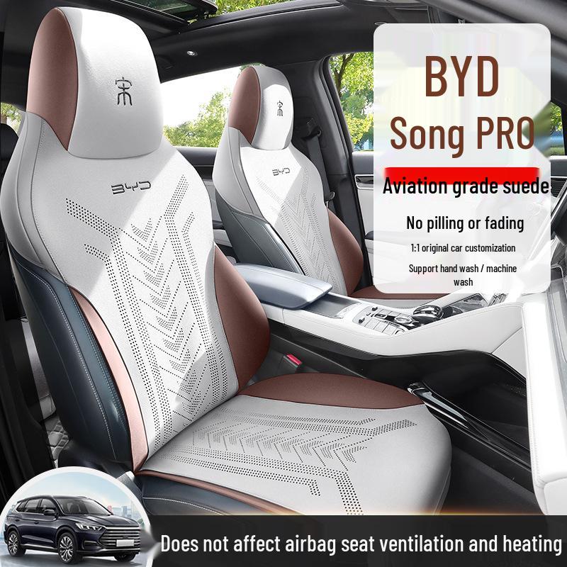 BYD Song PRO 5-Seat Car Seat Cushion Cover - Universal Semi-Package Saddle Pad
