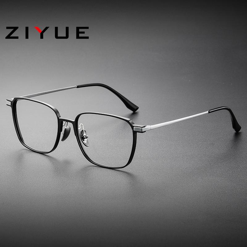 

Мужские ультралегкие алюминиево-магниево-титановые ретро-модные оправы для очков – готовы для установки рецептурных линз