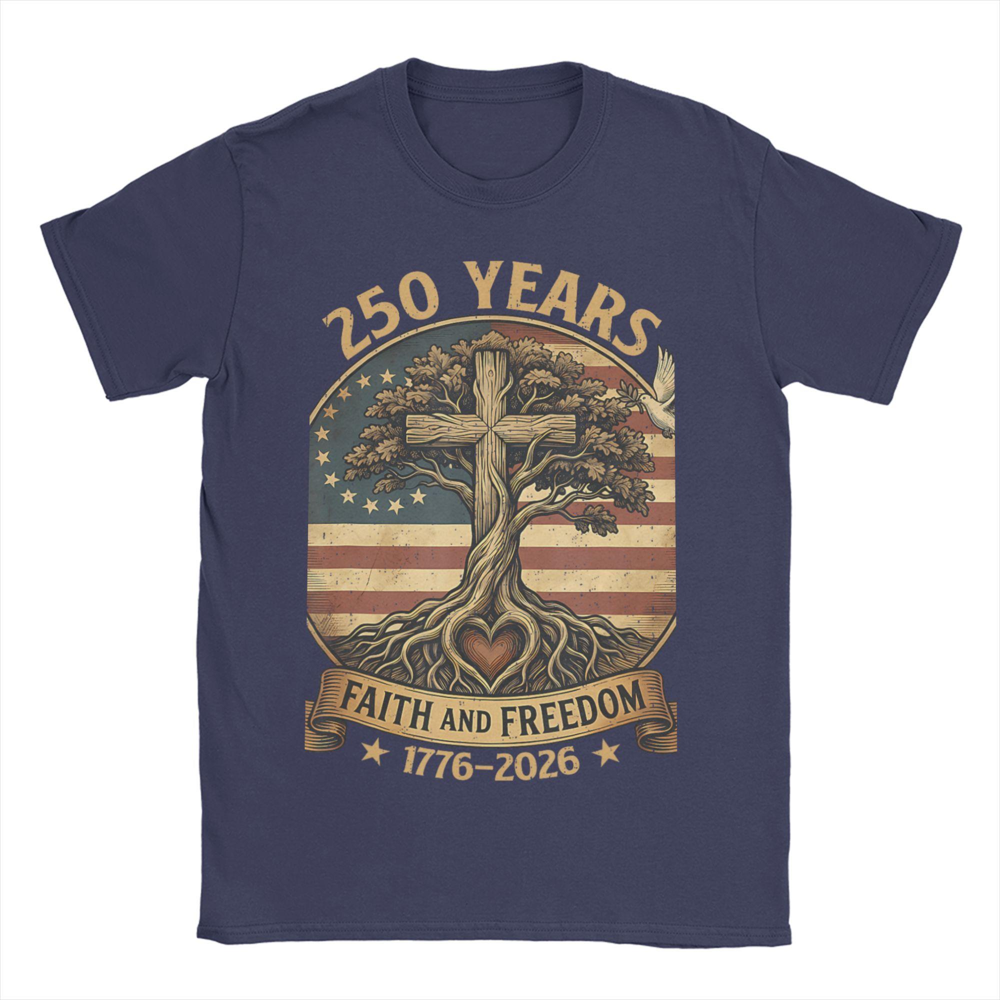 

Streetwear TShirt Summer Anniversary USA Fashion T Shirts Cotton Tee Shirt for Unisex Awesome Wholesale Short Sleeve Tees 4XL