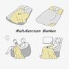 K-Pop Group 'Demon Hunter' Warm And Soft Sofa Blanket Flannel Nap Blanket Living Room Office Bedroom Cartoon Sofa Travel