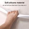 Self Adhesive 30mm Height Bathroom Water Stopper Dry and Wet Separation Flood Barrier Silicone