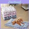 Factory Direct Sale Pet Mat For Cats Dogs And More Thickened And Warm Anti-slip Blanket Cute Cartoon Style Grey Bear Head Characters)