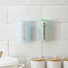 1pc Wall-Mounted Garbage Bag Holder, Nail-Free ABS Plastic Trash Bag Storage Box, Pad Container For Home, Kitchen, Bathroom - Non-Food Contact