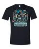 Nowa grafika - Philadelphia Eagles Mistrzowie, Super Bowl LIX Koszulki z krótkim rękawem!!