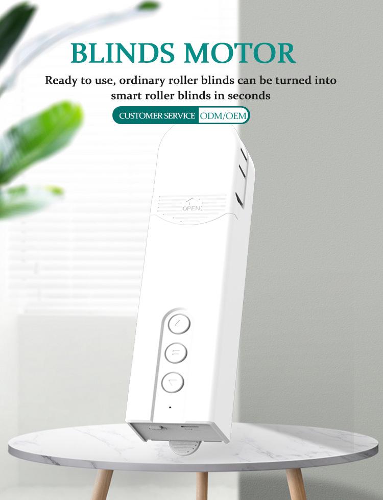 ZigBee Smart Electric Curtain Motor with Remote & App Control