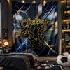 Arazzo da Appendere alla Parete Stampa Chelsea FC Tessuto per Soggiorno Camera da Letto Decorazione per la Casa