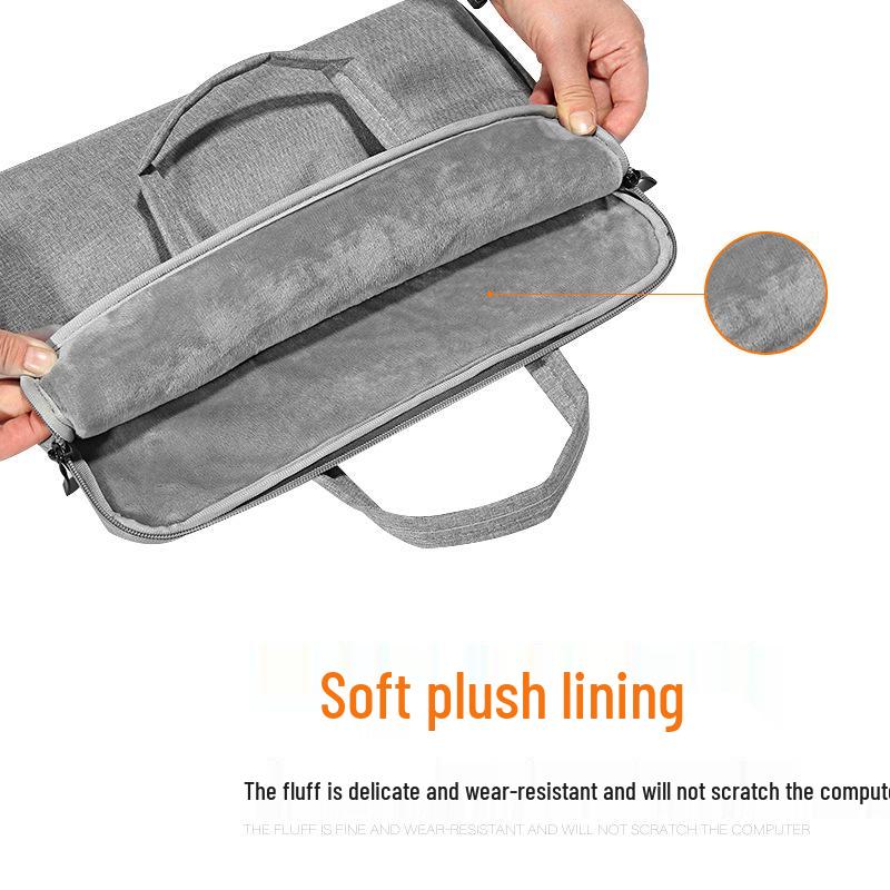 Stylová vodotěsná nárazuvzdorná kabelka na notebook a tablet pro Apple a Huawei