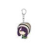 55MM Anime Laid-Back Camp Keychain Shima Rin/Inuyama Aoi/Ena Saitou  Key Chain Acrylic Model Plate Christmas Gifts