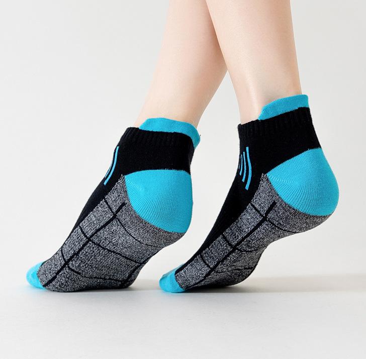 6 Pairs Women's Athletic Compression Socks - Low-Cut Airy Sweat-Absorbing Socks Ideal For Jogging & Outdoor Activities