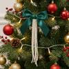 Ribbon Christmas Bow Decoration DIY Christmas Tree Ornaments Christmas Tree Topper  Home Party