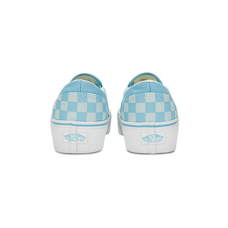 Vans Asher Platform California Low Top Skate Shoes Women Sneakers Blue White VN0A3WMMYRQ