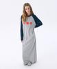 Jun Jun Space Raglan Long Dress_Grey