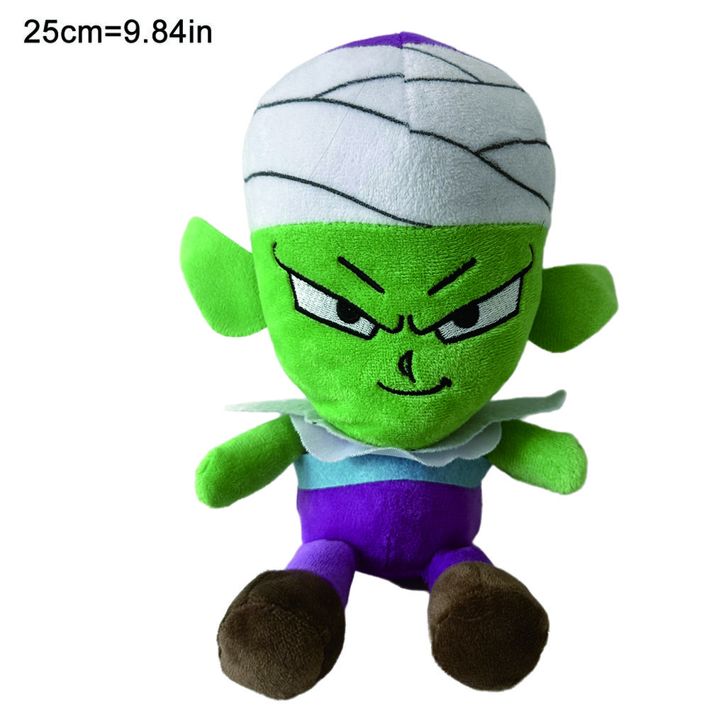 25cm Dragon Ball Plush Toy Japanese Anime Goku Vegeta Cartoon Character Doll Padding Classic Cute Beautiful Gifts For Kids Toys