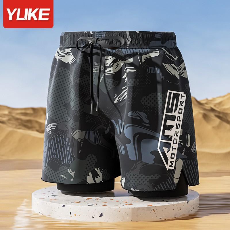 Mens Quick-Dry Board Shorts Swim Trunks Beach Pool Surfing Swimming Athletic Water Sports Gear
