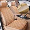 Universal Car Seat Cover Set Breathable Soft Plush Auto Seat Cushion Pads Chair Mats Full Cover For Car Accessories Interior