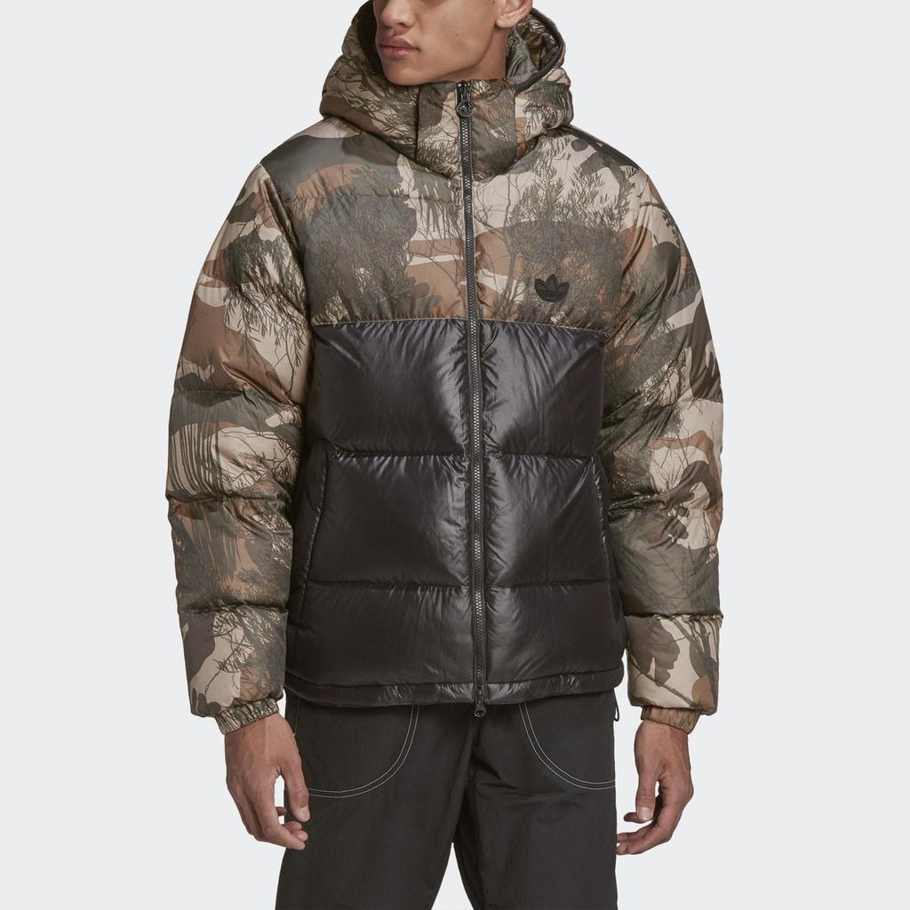 adidas originals Down Regen Camo Coat Men Camo/Black Men's GH1486