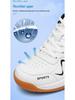 Professional Leather Sports Shoes for Men and Women: Plus Size Badminton, Table Tennis, and Tennis Training Shoes