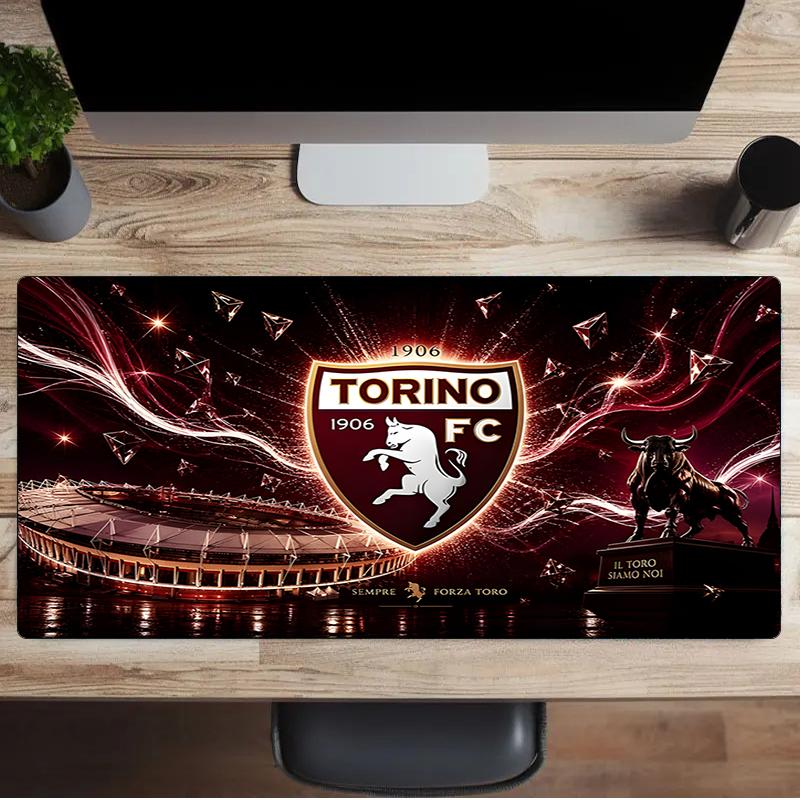 Football Torino Design Mouse pad, Gaming Mouse Pad, keyboard pad, Desk Decor for computer notebook Fan Gift Birthday Gift