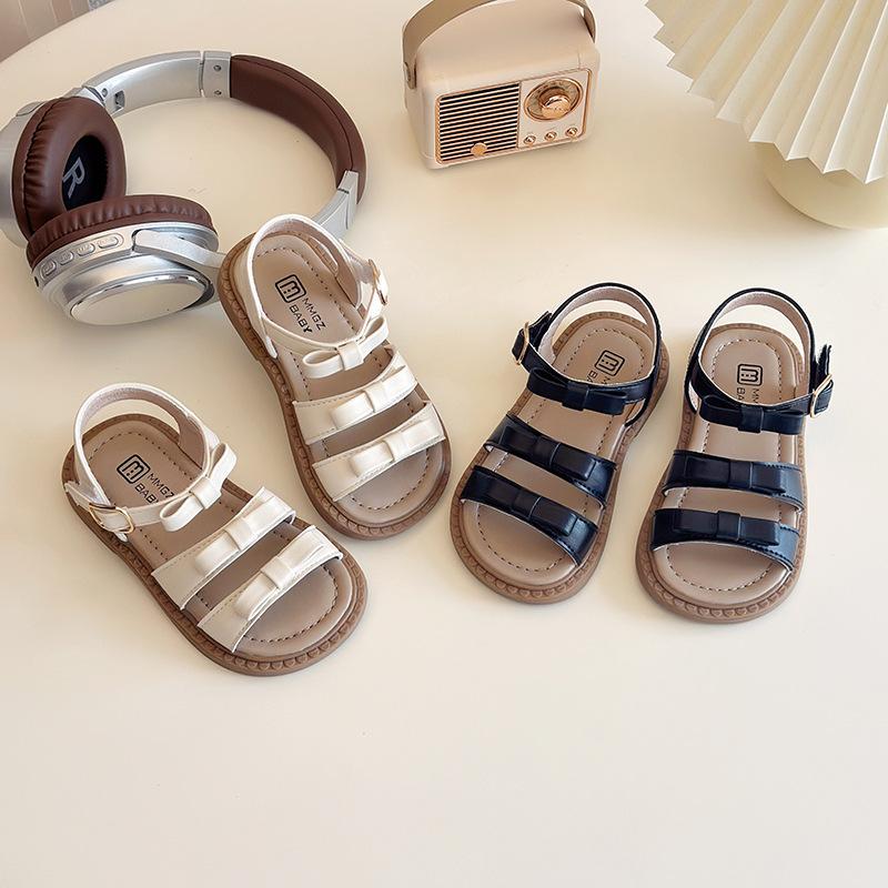 Fashionable Girls' Shoes Summer New Kids Sandals Soft Soled Girls' Sports Sandals Anti Slip Children's Beach Shoes