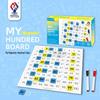 Magnetic Montessori Math Toys: Folding Hundred Board for Primary School CE CPC Certified