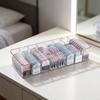 Clear Ps Contact Lens Organizer With Divided Compartments For Home Storage