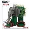 Tung Tung Tung Sahur Figure Building Blocks Tralalero Tralala Shark Toy Figure Lirili Larila Toy Bombardiro Crocodilo Gift