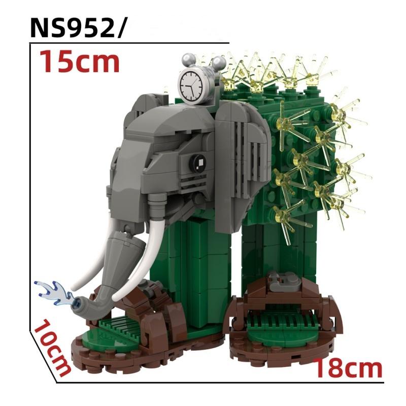 Tung Tung Tung Sahur Figure Building Blocks Tralalero Tralala Shark Toy Figure Lirili Larila Toy Bombardiro Crocodilo Gift