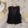 Women's V-Neck Mesh Slimming Summer Vest