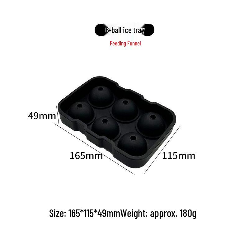 Commercial Food-Grade Silicone Ice Ball and Cube Mold