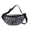 Fashion Leopard Print Camouflage Breast Bag Messenger Bag Women's Dumpling Bag Couple Fanny Bag Men's High-end Shoulder Bag