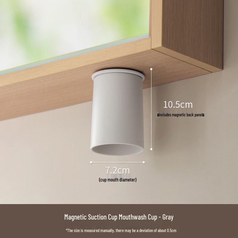 LIEIins Suction Cup Wall-Mounted Toothbrush Holder