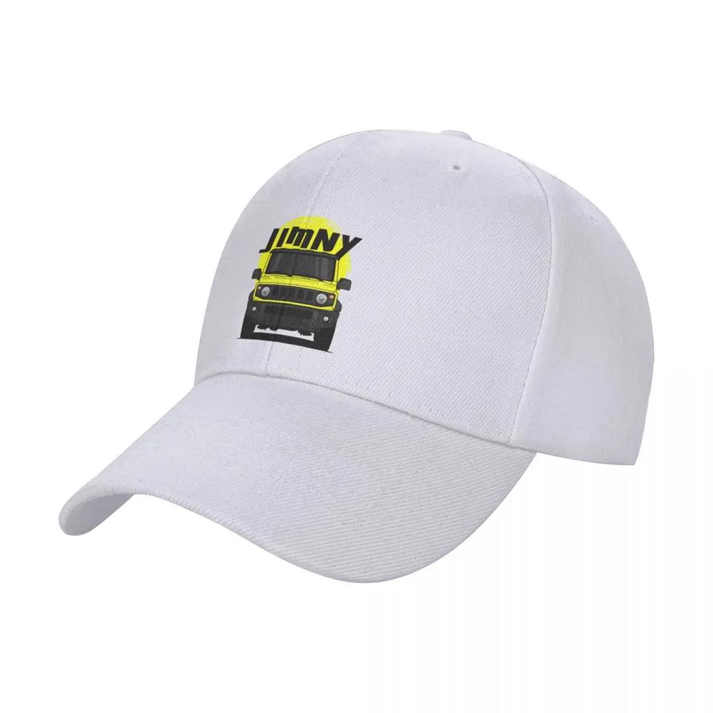 Front Yellow Jimny Off Road Baseball Cap Unisex Hat Designer Hat Uv Protection Solar Hat Womens Golf Wear Unisexs