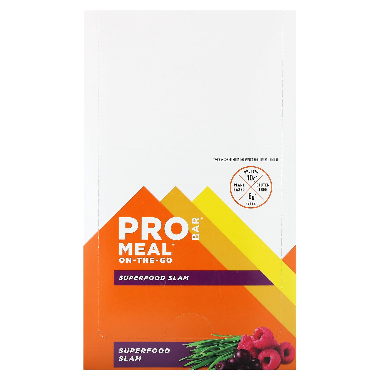 

ProBar, Portable Meals, Superfood Slam, 12 Count, 3 oz (85 g) Each