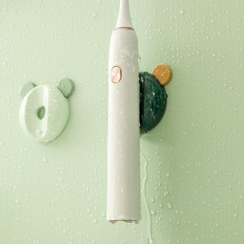 1Set Wall Mounted Magnetic Electric Toothbrush Non-slip Wall Mount Brush Body Rack Toothbrush Holder Wall