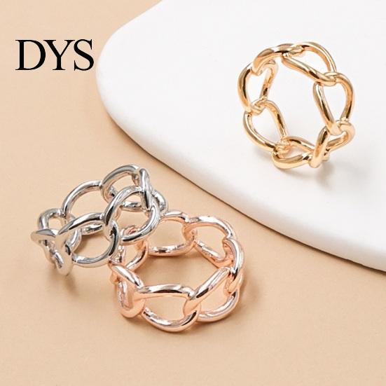 Fashion Scarf Jewelry Hollow Chain Ring, Modern Clip Electroplated Ring Holder for Women Shirts Shawls Neckerchiefs Slide