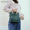 Women's Genuine Cowhide Leather Crossbody Bag - European & American Retro Style
