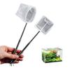 Adjustable Telescopic Fish Net For Aquarium Cleaning With Stainless Steel Handle And Fine Nylon Mesh for Tanks Cleaning