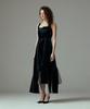 Meuameu Vegan Leather Patchwork Dress