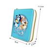 Portefeuille Anime Bluey Et Bingo Matière Cuir PU Sac à Cartes Dessin Animé Sac à Clés d'Étudiant Porte-Monnaie pour Enfants