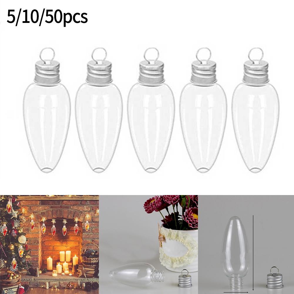 Bottle Christmas Bulbs Easy To Hang Easy To Use Plastic