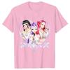 Kpop Demon Hunters Cartoon T-shirt for Chrildren  O-neck T-shirts 2025 Hot Movies Same Tshirts Fans Gifts Y2K High Street Tops