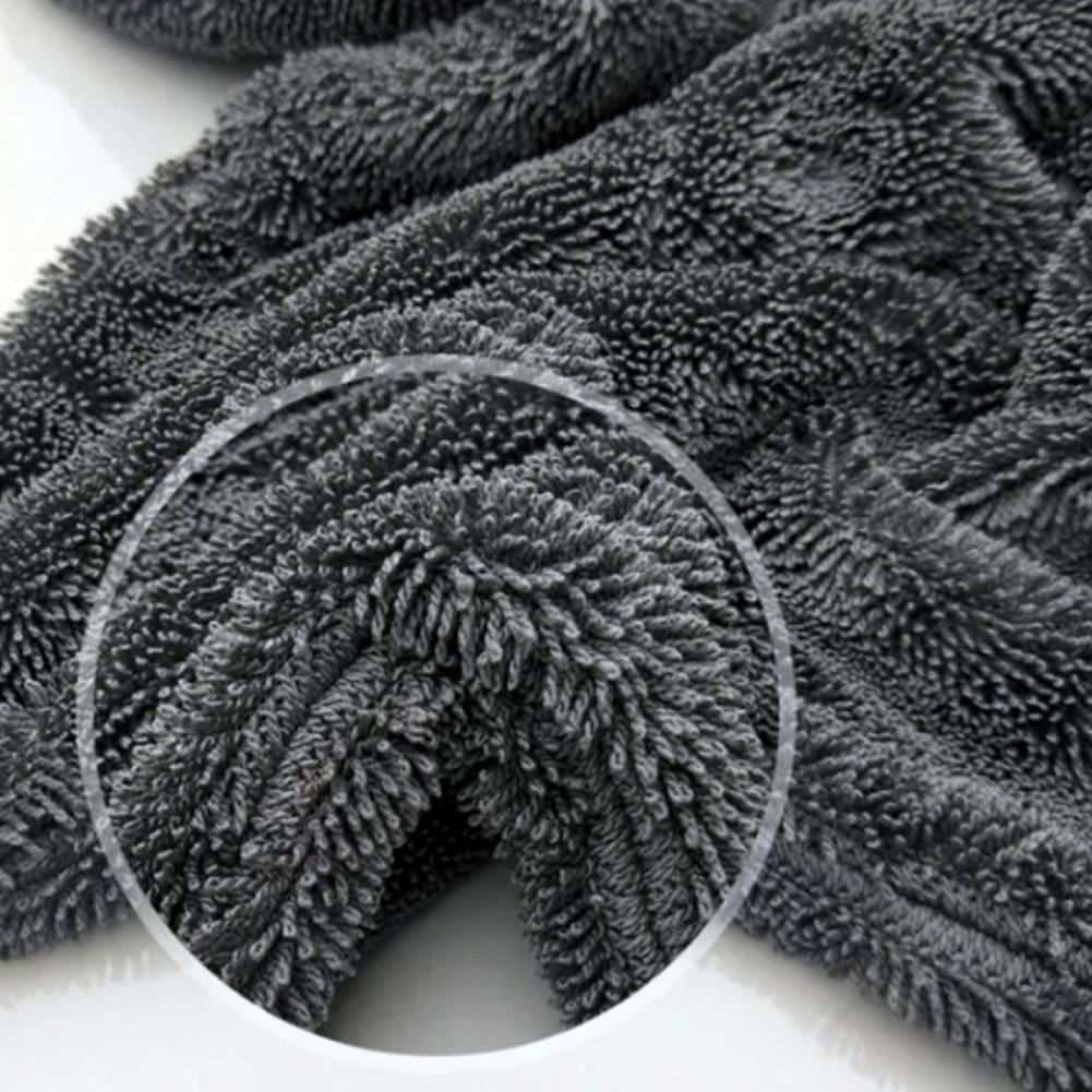 3 Sizes Shiny Bath Drying Towel, Shiny Wipes Bath Drying Towel Twist Car Cleaning Microfiber Ca H4M7