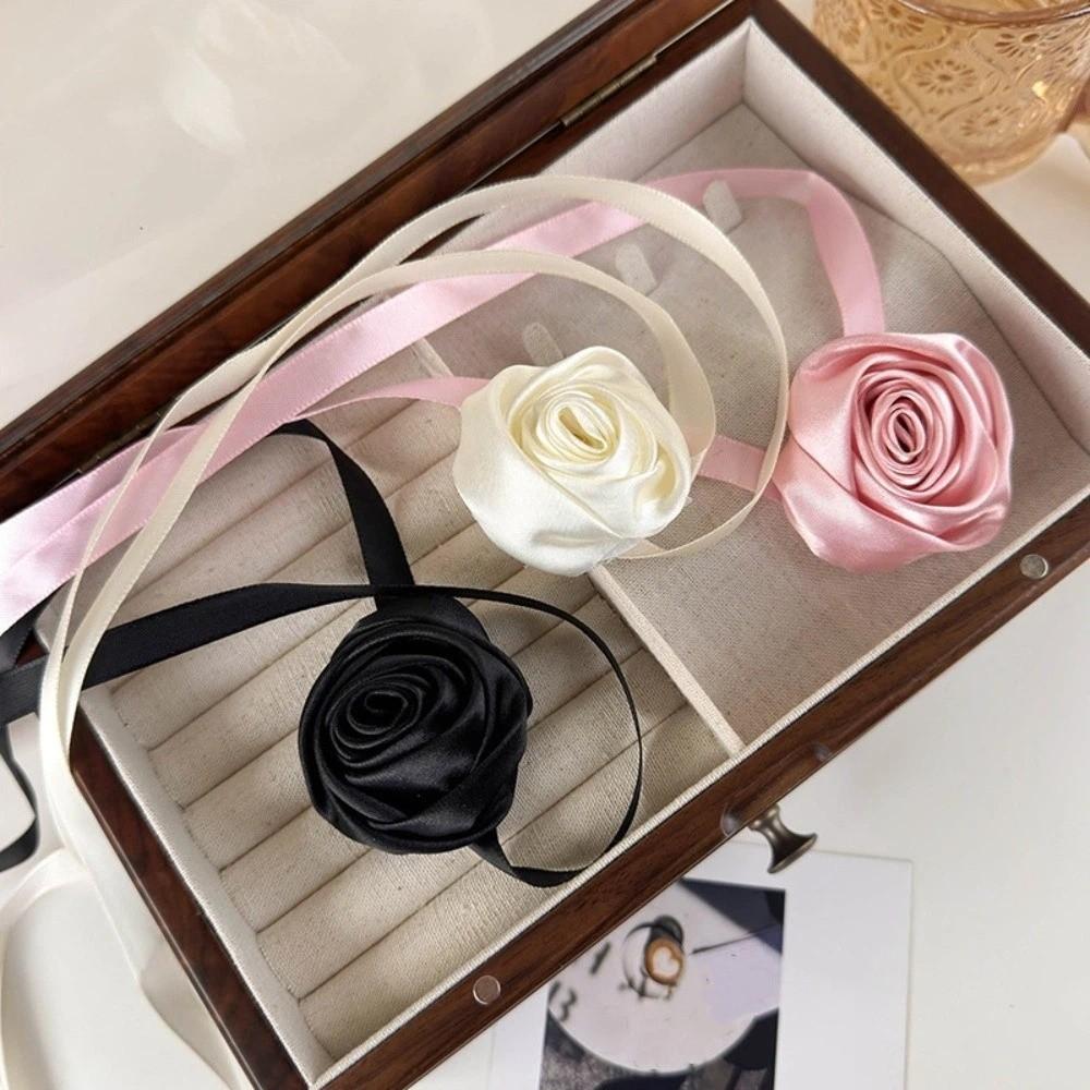 2PCS Multi-function Rose Curtain Tieback Elegant Curtains Tie Rope Creative Curtain Straps Gift